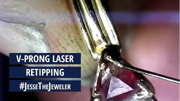 V-Prong Retipping #JesseTheJeweler