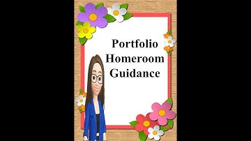 Portfolio Homeroom Guidance Monitoring and Evaluation Tool Cover