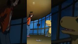 Agumon felt hungry and ate Masaru Daimon by mistake! #digimon #digimonsavers  #animeshorts #agumon