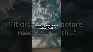“Rain that never reaches Earth 😳”#science #weather #earth #facts #shorts