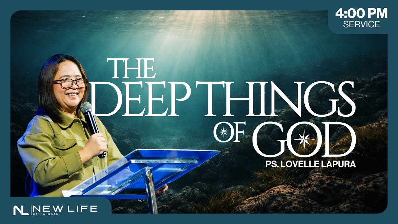 THE DEEP THINGS OF GOD - January 11, 2026 (4:00 PM)