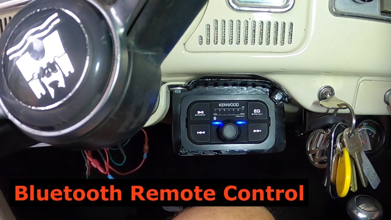 1961 VW Beetle (65 Pan) - Bluetooth Remote Control Installation - 139
