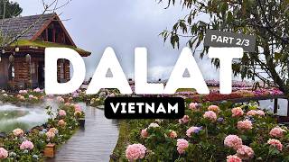 DALAT Day 2 🇻🇳 | LONGEST Alpine Coaster in Asia?! 🎢 + Viral Viewpoint, Historic Train & Night Market screenshot 5