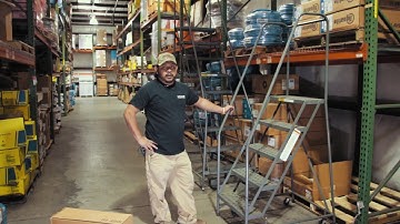 How to Properly Use a Rolling Ladder