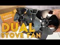 Twin Motor Wood Stove Eco Fan by GALAFIRE Review