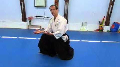 Aikido Roll Back Instruction (Koho tento undo)