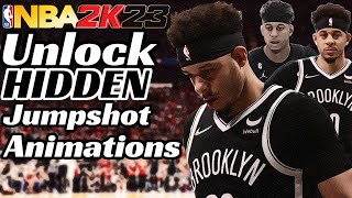 How To Unlock SECRET Jumpshot Animations In NBA 2K23