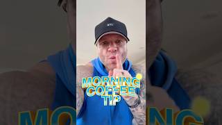 Change that morning routine #morningcoffee #stayhydrated #drinkwater #trainertips  #coffeetips