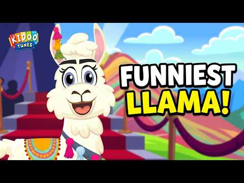 Llama Song 🦙😂 | Funny Animal Song for Kids | Kidoo Tunes- Kids Songs And Nursery Rhymes