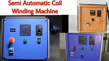 Semi Automatic Coil Winding Machine #Coil machine #Antic technology plus