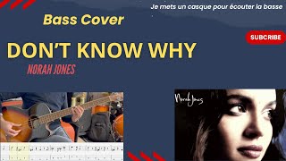 Débuter la basse : Cover : Norah Jones - Don't know why