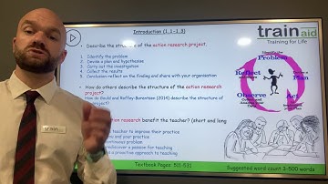 4  Structure of the action research project