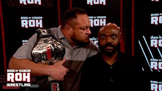 "I RUN YOU!" Samoa Joe tells Stokely Hathaway who really runs ROH! | ROH Honor Club 6/29/23