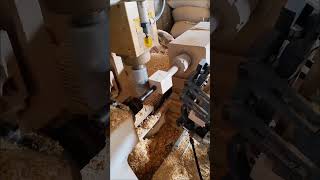 How to Make Sofa Legs FAST: The Power of a Wood Lathe Milling Machine #woodworking