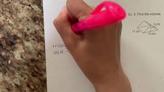 Volume of Prisms Notes