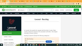 MODULE 5 Laravel - Routing KTU Web Programming CS  S7  | CST463