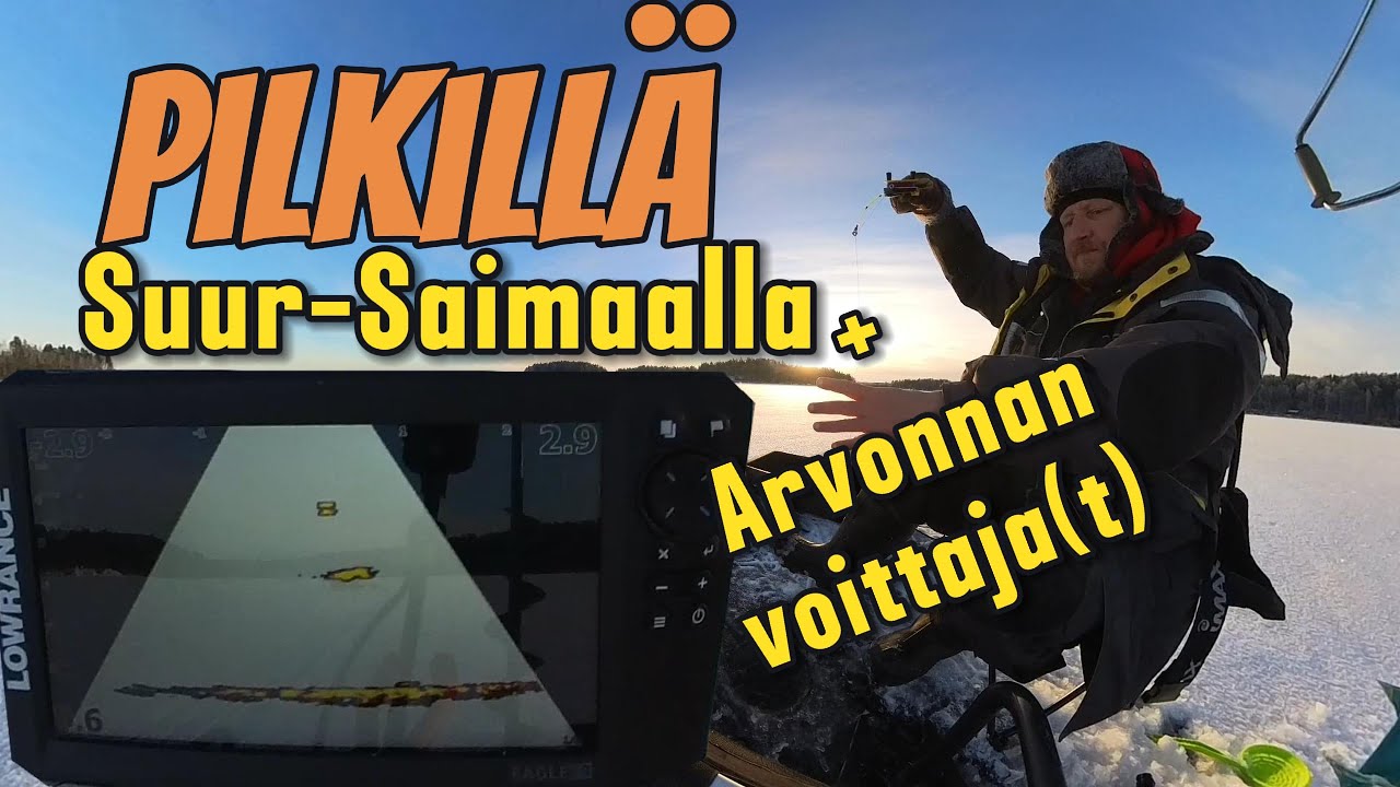 Pilkillä Suur Saimaalla