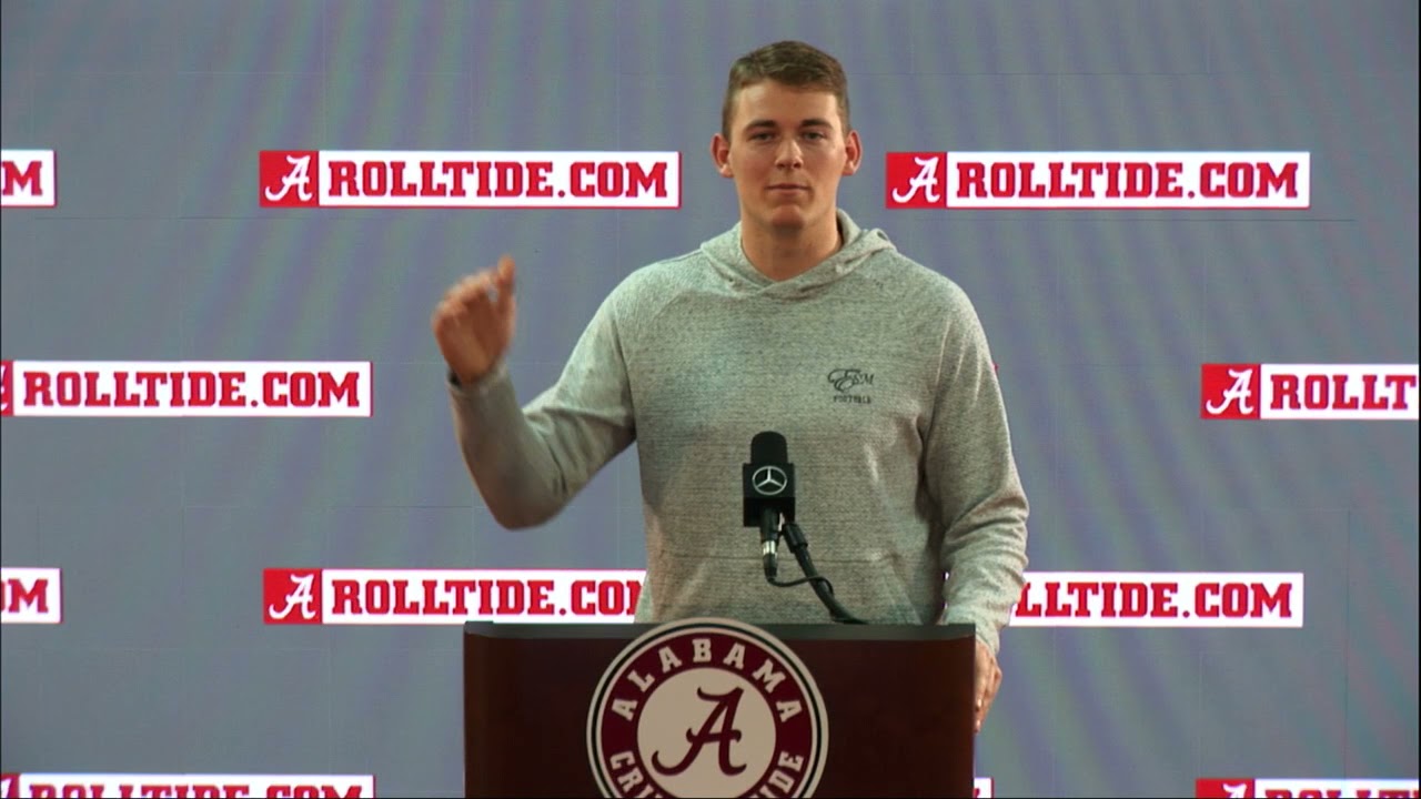03/29/21:  QB Mac Jones Alabama Football Pro Day 2