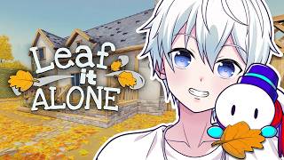【Leaf it Alone】バレンタイン？僕は落ち葉をひたすら掃除する！！！【ドズル社/おらふくん】