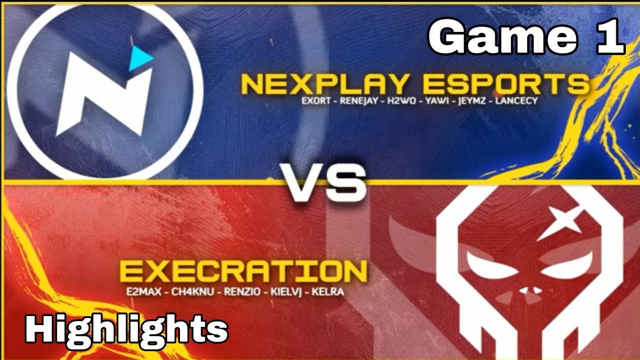 NEXPLAY SOLID VS EXECRATION MPL SEASON 7 GAME 1 (HIGHLIGHTS)