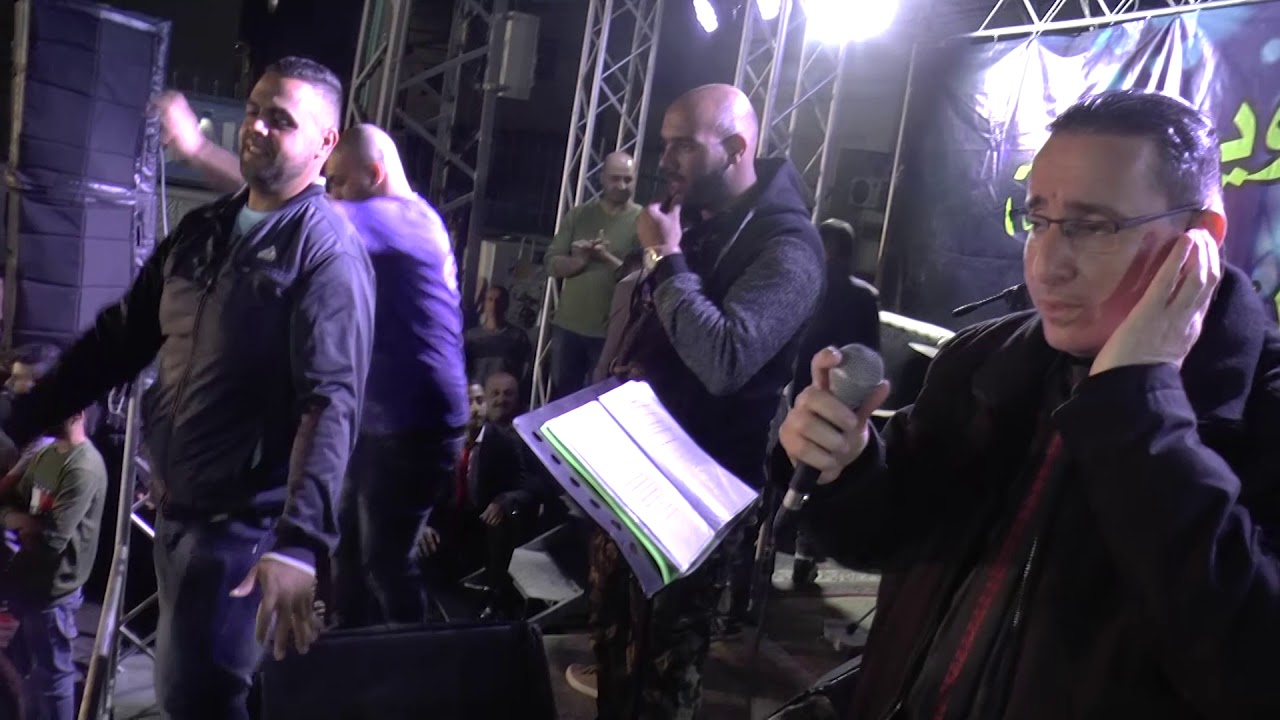 دبكة العريس صهيب مرعي مع الفنان مأمون الجيوسي