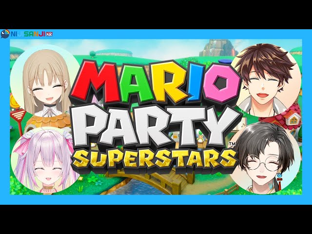 🌊【MarioParty】 사이좋게 마리오 파티!   なかよくマリパ！  【KR/JP】のサムネイル