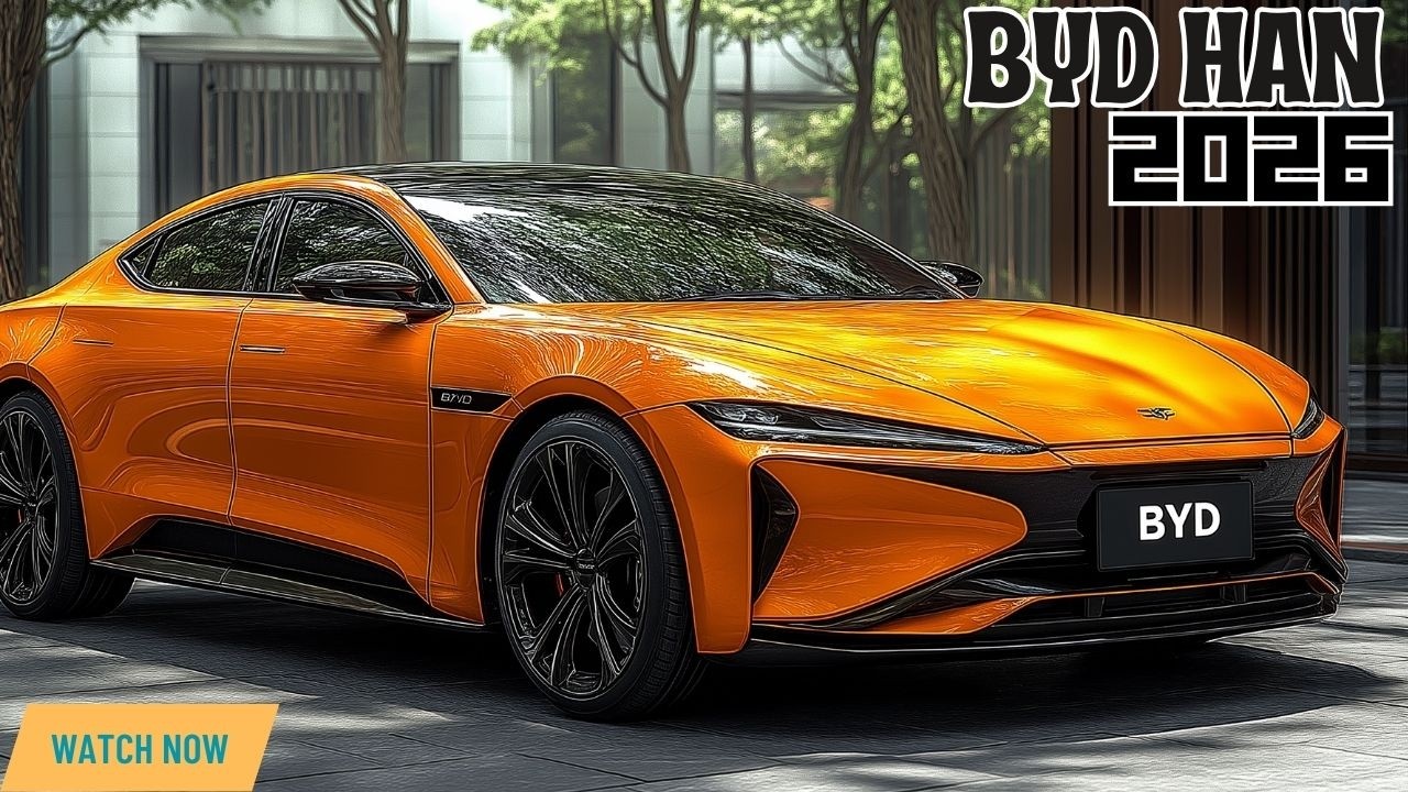 🚙 WOW! 2025-2026 BYD HAN: Next Gen Electric Sedan with Luxury Design 🌟 ...