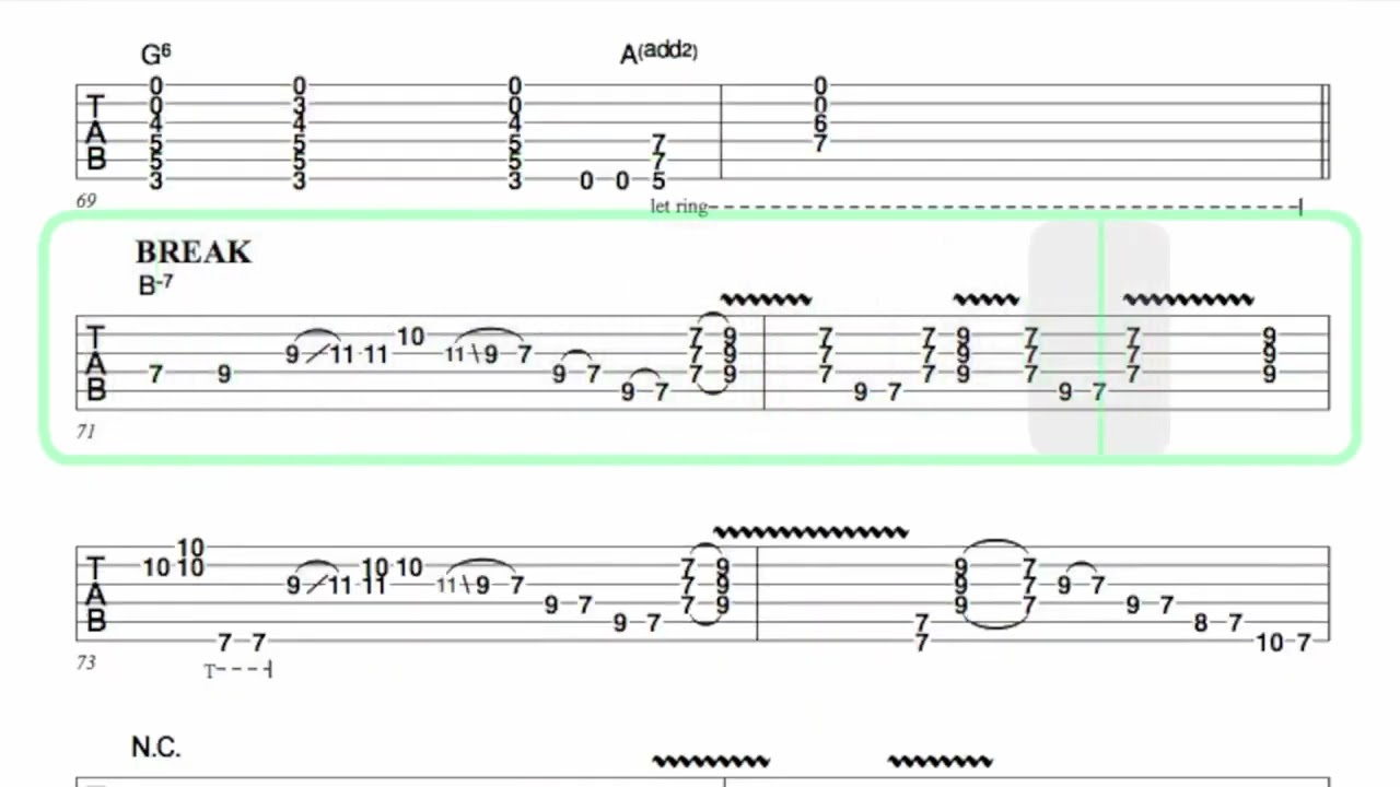 RICHIE KOTZEN ○ Peace Sign [ Isolated Guitar + TAB ] - YouTube