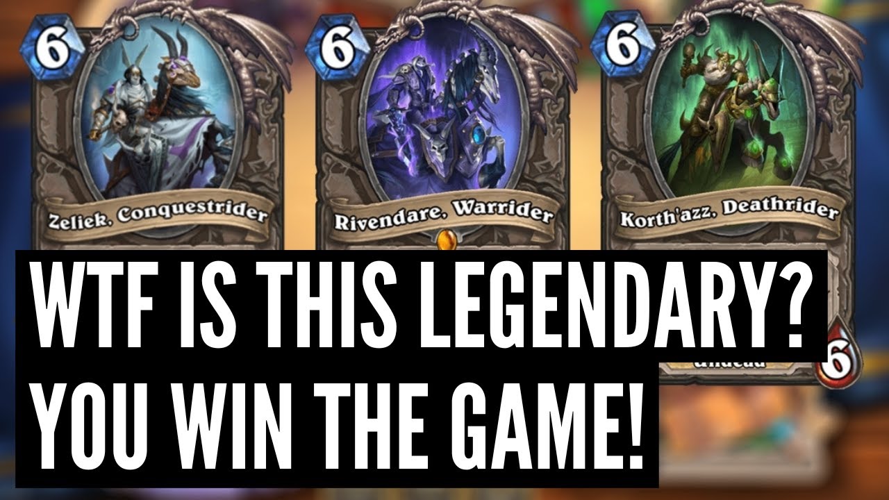 The ULTIMATE win the game CARD! Neutral legendary Four Horsemen bring ...