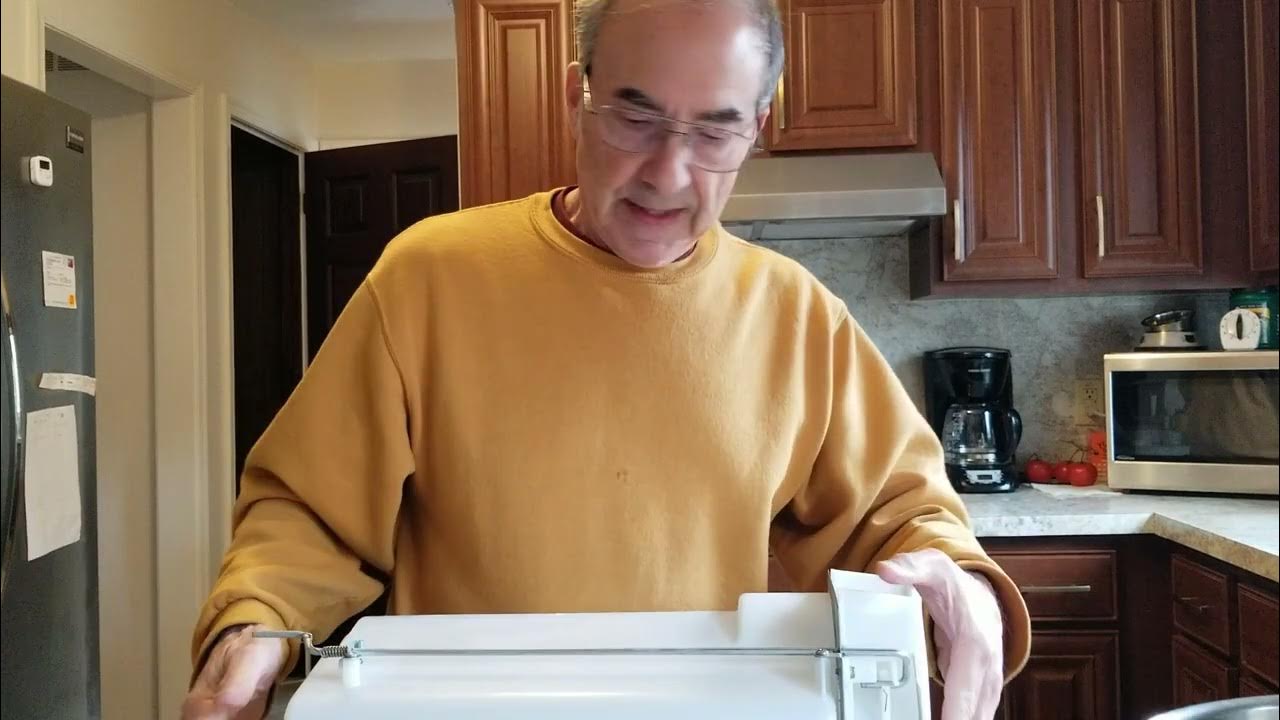 How to Fix a Jammed Refrigerator Ice Maker YouTube