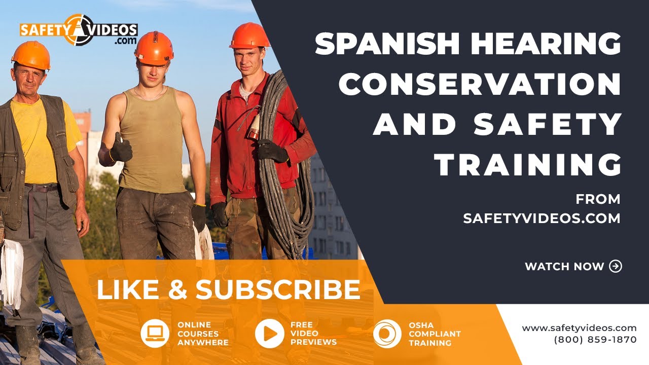 Spanish Hearing Conservation And Safety from YouTube