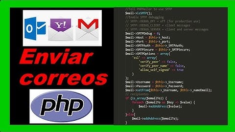 Enviar correos con php ✅ FACIL Y 100% FUNCIONAL 💓  - PHPMailer!