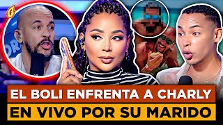 EL BOLI LE ENTRA CON TO’ A CHARLY RUBIO EN VIVO POR ACOSARLE SU MARIDO “CHARLY GANA ENCUESTA”