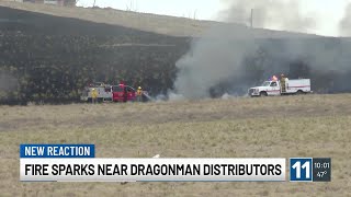 Fire crews knock down fire at El Paso County shooting range