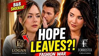 Hope LEAVES Forrester?! Liam's shocking plan for Hope! | Bold & Beautiful Recap