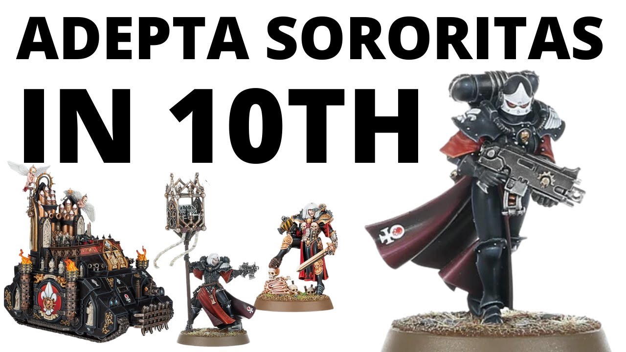 Adepta Sororitas in Warhammer 40K 10th Edition - Full Index Rules