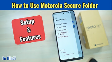 How to Setup & Use Secure Folder in Motorola Phones | ft. Moto G64 | in Hindi