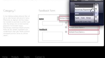 Add a Feedback Form -  Integrating HTML Egg with Touch Forms