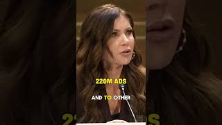 Kennedy Presses Noem On $220M Ads