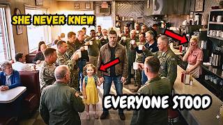 Single Dad Walked Into a Texas Diner With His Daughter — 26 Veterans Silently Stood