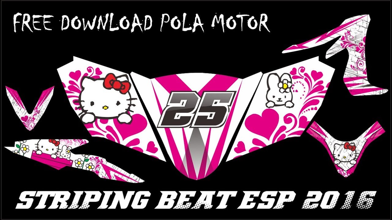 Striping Beat Esp 2016 Full Body Free Download Pola Striping