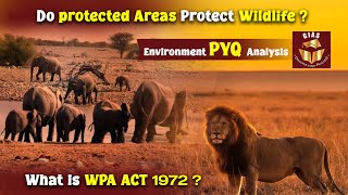 Do Protected Areas Protect Wildlife? | UPSC Prelims | Environment PYQ Analysis |  | IAS Exam