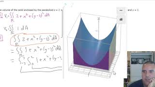 Math 126 Ch 15 Topic - Setting Up Double Integral (part 1) 15.1