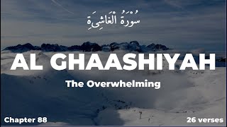 Surah Al-Ghaashiyah [The Overwhelming] - Muhammad Al-Luhaidan (88)