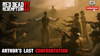 Arthur vs Micah: Final Camp Betrayal | RDR2 Final Chapter 6 Cinematic Showdown (4K Ultra Realistic)