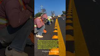 Perfect Road Lane Marker Installation