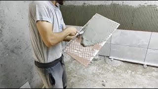 Как класть плитку? | Как класть плитку на стену? | Укладка керамической плитки от мастера