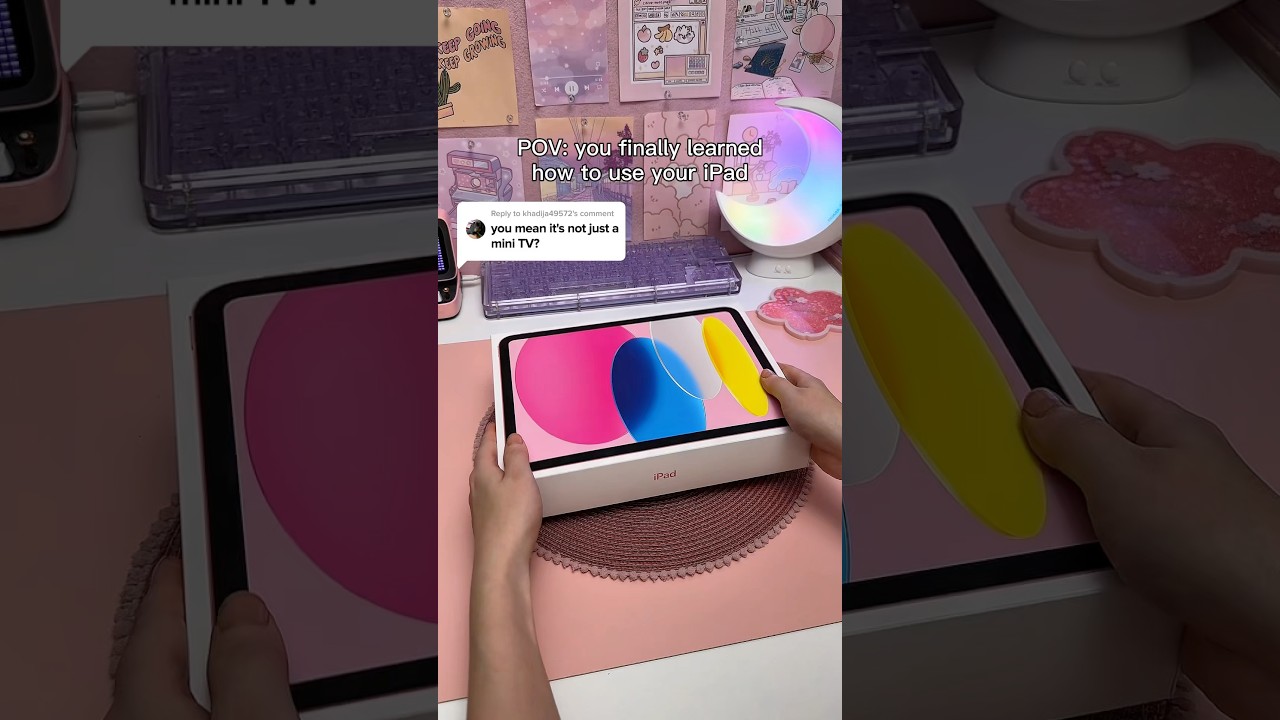 iPad level up 💞👆