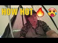 Hot in a budget hot tent
