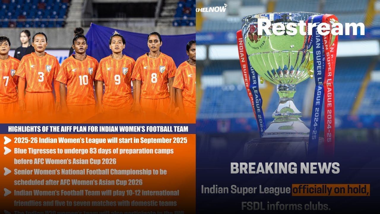 ISL officially on hold, Strategic Plan for Indian Women's Team for AFC Asian Cup 2026